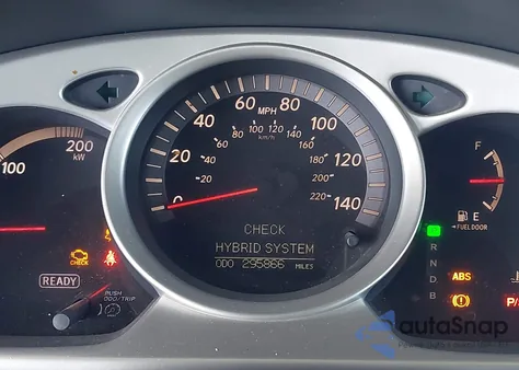 2006 Toyota Highlander Hybrid V6 из США, поврежденный, VIN JTEEW21A060006943